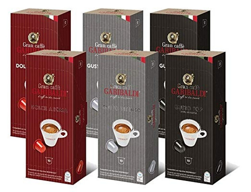 Gran Café Nespresso Cápsulas Compatibles Garibaldi - 60 Coun