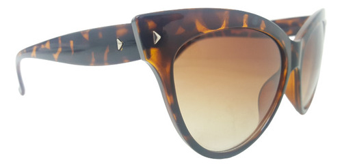 Lente De Sol Estilo Ojo De Gato Animal Print Stars St018a