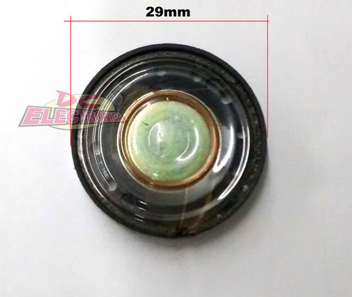 Parlante Mylar Para Portero Telefono 29mm 8 Ohms 0,25w