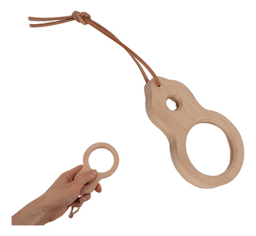 Lupa De Madera Para Niños Pequeña Portátil