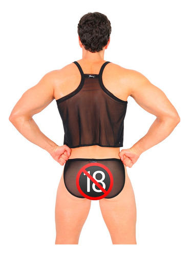 Tank Crop Top Mesh - Retro Pride Bikini Se Vende Por Separad