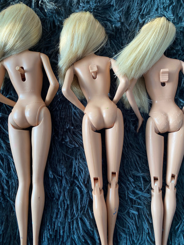 Lote Muñecas Barbie// 2010 Con Brazos Mecanizados - Mattel (Usado)