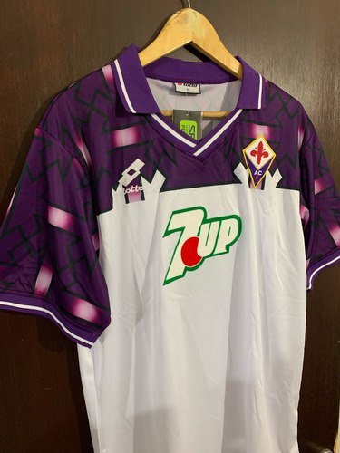 Camiseta Fiorentina 1993 Suplente (Usado)