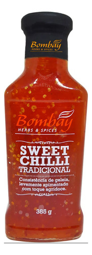 Bombay Herbs & Spices sweet chilli molho 385gr