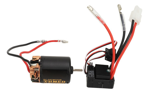 Controlador De Velocidad Rc Brushed Motor Esc Combo 540 High