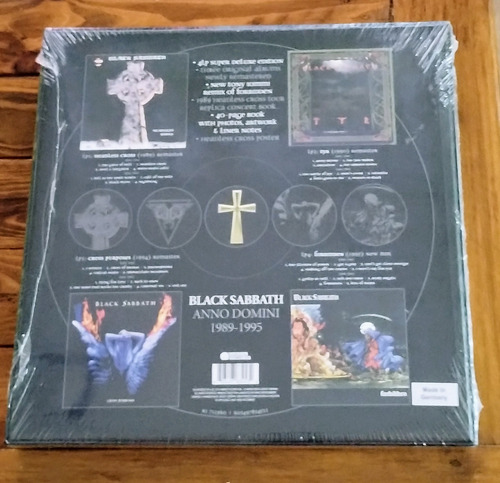 Vinilo Lp Black Sabbath Box Set Anno Domini 1989-1995 Remasterizado