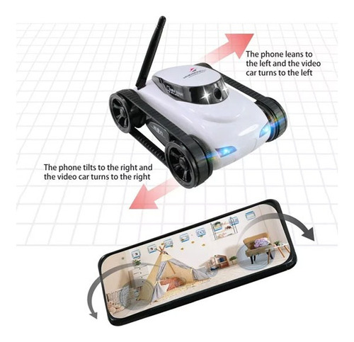 Mini Tanque Espía Wifi (i-spy Tank Mini) - Control Remoto