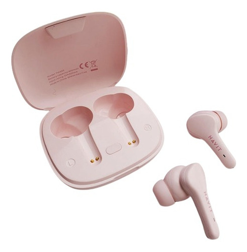 Audifonos In-ear Inalambricos De Alta Definicion Tw959 Havit Color Rosa