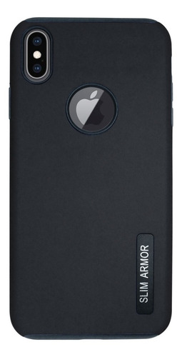 Funda Uso Rudo New Case Para iPhone X|xs Con Vidrio Templado
