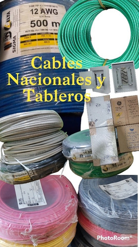 Cables Eléctricos N12 Cabel Elecon N10 Sigma N2