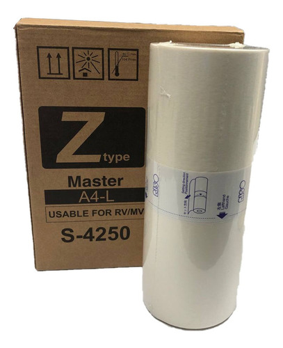 2 Rollos Para Impresora Master Riso Z-type 30 S-4250