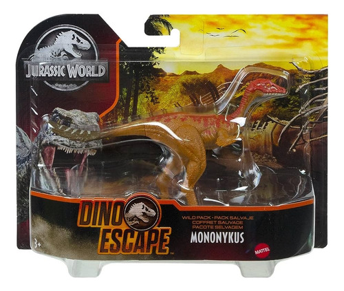 Mononykus Pack Salvaje Jurassic World Dino Escape Mattel