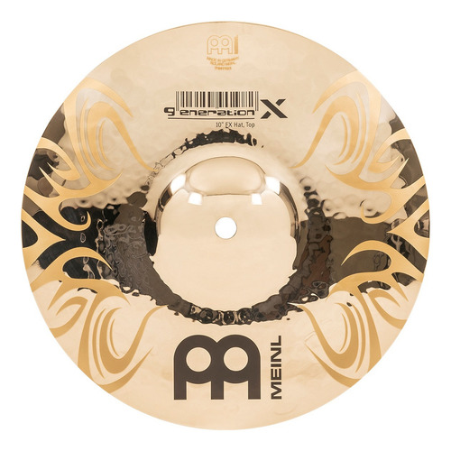 Meinl Gx-10fxh Platillo Hit-hat 10 Pulgadas Para Batería Color Dorado