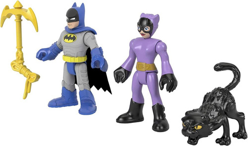 Imaginext Batman Y Catwoman Dc Super Friends 