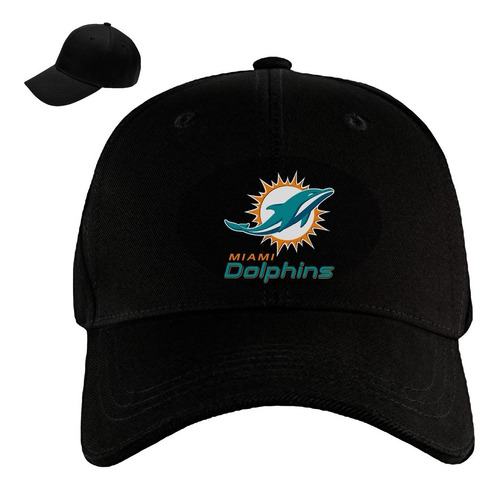 Gorra Drill Miami Dolphins Logo Pht
