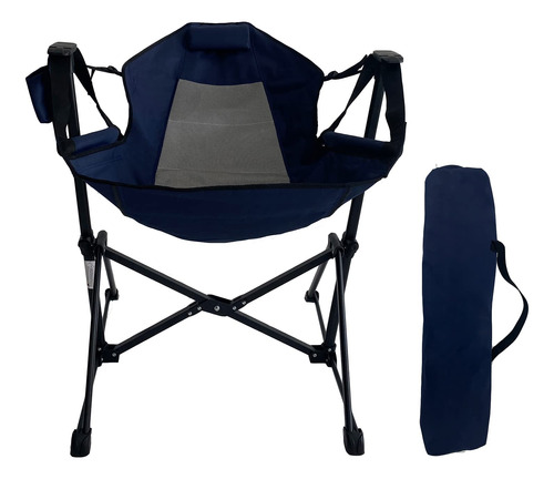 Gardimax Silla De Camping Tipo Hamaca, Mecedora Para Exterio