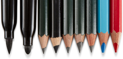 Imagen 2 de 11 de Juego De Lapices Kit De Arte 10 Piezas Prismacolor