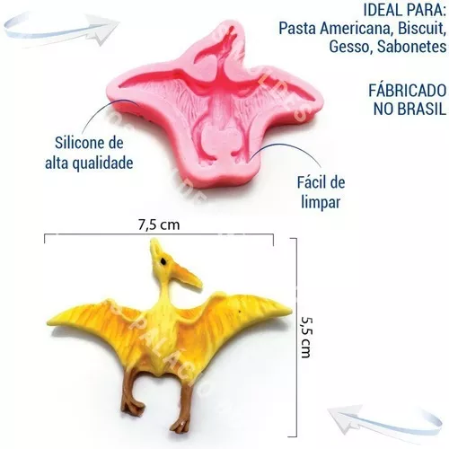 Molde de Silicone Dinossauro - Pterodáctilo