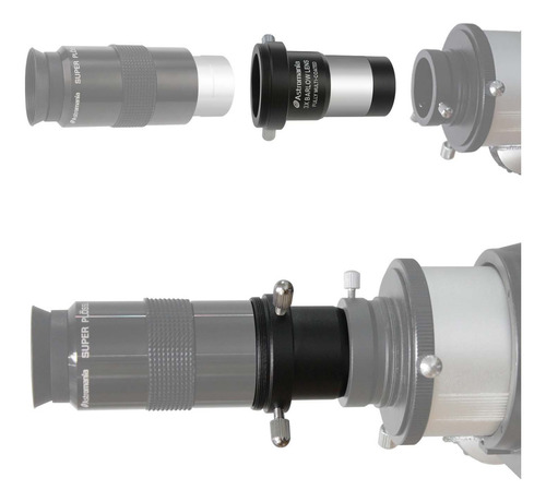 Astromania 1.25 3x Short Focus Barlow Lens For Telescope Ey