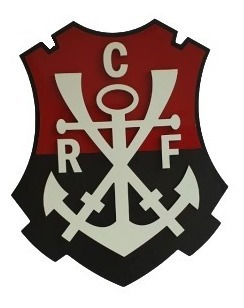Decoração Simbolo Flamengo Retrô 60cm Mdf