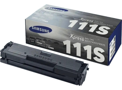 Cartucho De Tóner Samsung Mlt-d111s Negro