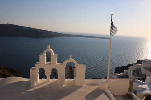 Church-oia-santorini-greece Fotografia