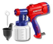 Comprar Pistola Para Pintar 450w 800ml Emtop Color Rojo