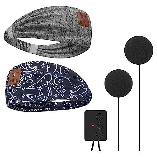 Diadema Bluetooth Sleep Audios Para Bulypazy Azul Y Gris