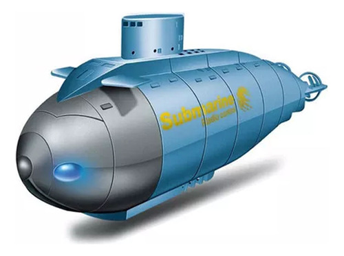 Mini Juguete Submarino Con Control Remoto Inalámbrico Negro