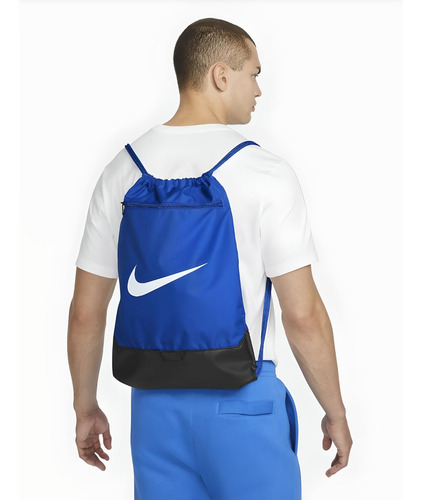 Tula O Bolso Deportivo Nike Brasilia 95 (18l) Azul Blanco