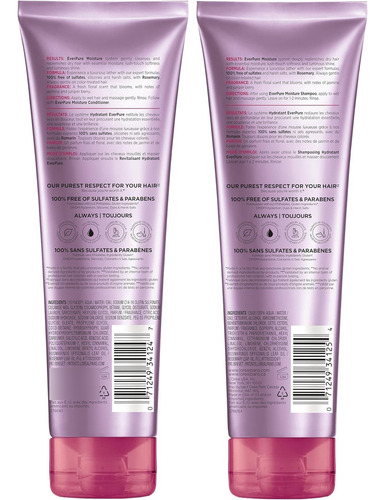 Kit Ever Pure Loréal Sem Sulfato Hidratante Moisture Eua