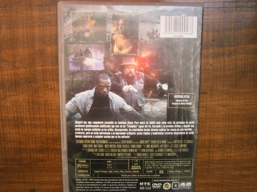 Terror En La Bahia Frankenfish Dvd K.d. Aubert China Chow 04 (Usado)
