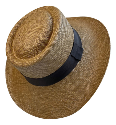 Sombrero De Golf Panama Hat Original Gambler Chemise Solo