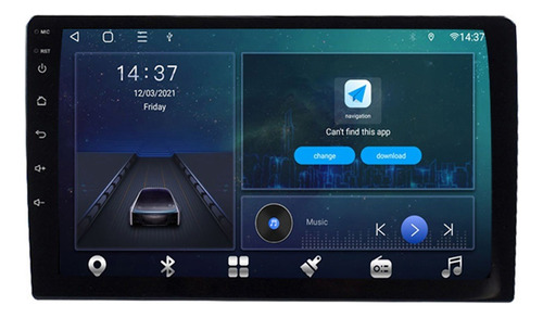 Autoradio Android 4gb+64gb Qled 8core