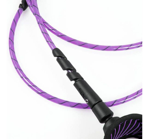 Leash Surf Fcs Freedom Helix 6ft 5mm Roxo