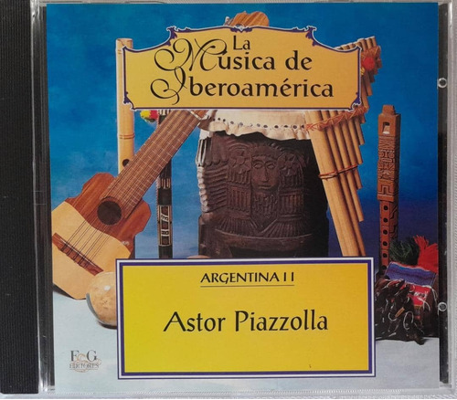 Astor Piazzolla. Argentina Ii. Cd Org Usado. Qqf. Ag.