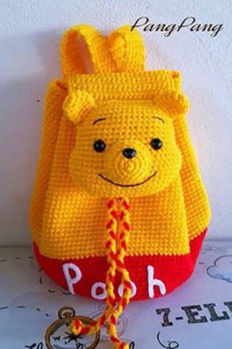 Patrones Mochilas Amigurumis Crochet X10(ingl.)+1 Reg.