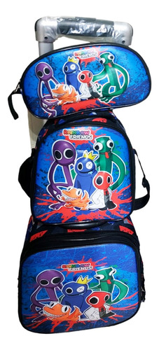 Mochila Rainbow Friends Con Ruedas