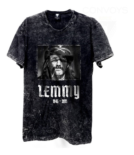 Remeras Dtg Lemmy - Nevada/neg /bl - Convoys Rock