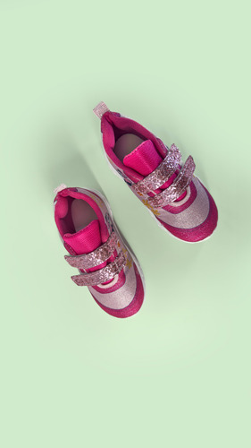 Zapatilla Disney Minnie Mickey Mouse Deportiva Abrojo