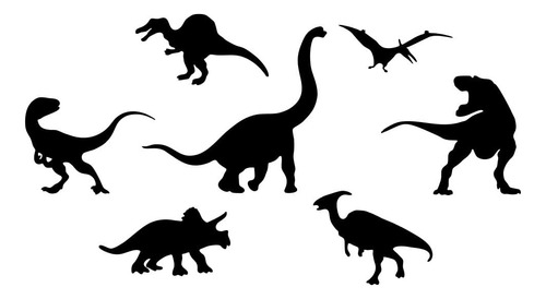 Anfrjji Calcomanas De Pared De Dinosaurio Para Habitacin De