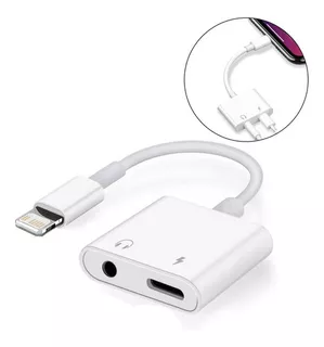 Adaptador Fone Ouvido Para iPhone 12 13 14 15 Recarrega Mic