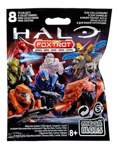 El Foxtrot Mega Bloques Halo De Misterio Pack