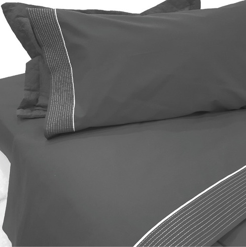 Imagen 1 de 9 de Juego De Sabanas Queen 180 Hilos 100% Cotton Touch