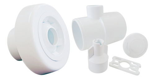 Kit Piscina Alvenaria Dispositivo 1ralo 1aspiração E 5hidro