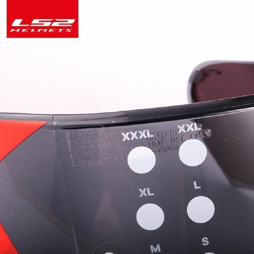 Mica Para Casco Espejo Ls2-ff390,certificación Dot/ece