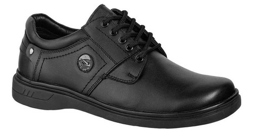 Zapatos Pasador Jaguar Escolar 433 Negro