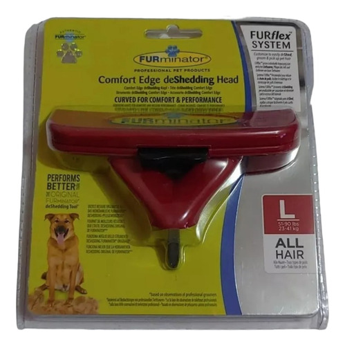 Cepillo Furminator Furflex Comfort Edge. Perro Talla L Peine