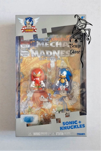 Figura Sonic Hedgehog Boom Sonic & Knuckles 7cm Brujostore
