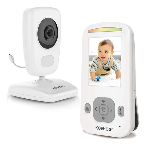 Axvue Video Baby Monitor, Monitor De Pantalla De 5.0 Y 2 Cá